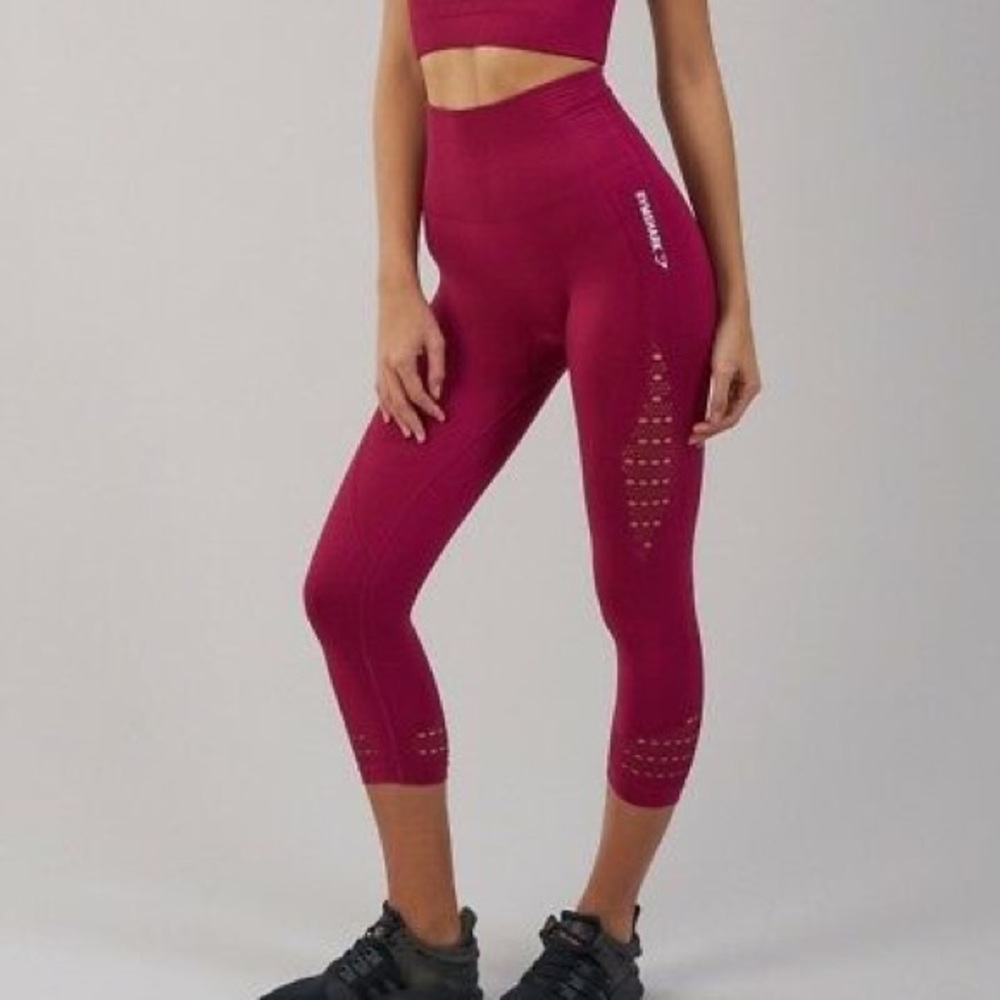 GYMSHARK Energy Seamless Leggings (Cropped)